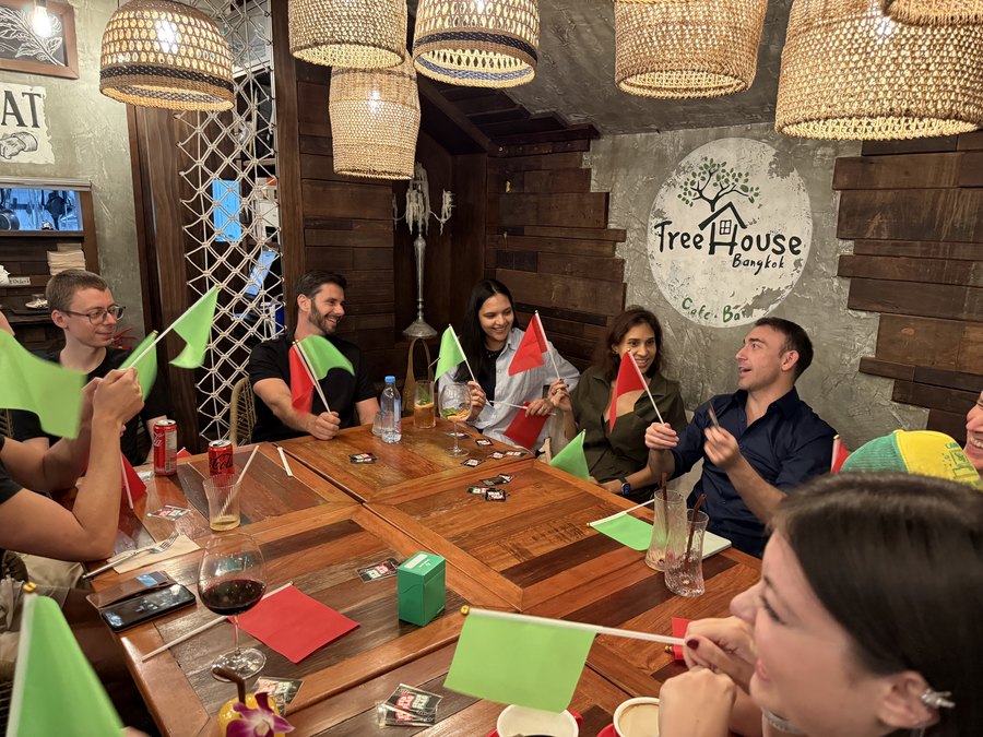 Crimson Cat Game Night at Treehouse Cafe & Bar, Bangkok
